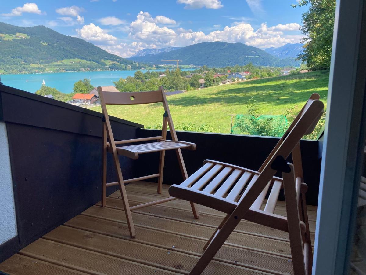 Ferienwohnung Schwarzindien Mondsee Dış mekan fotoğraf